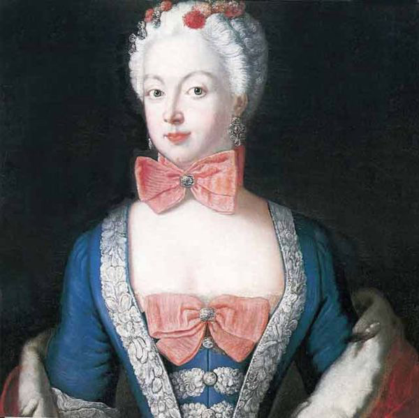 Portrait of Elisabeth Christine von Braunschweig-Bevern, Prussian queen